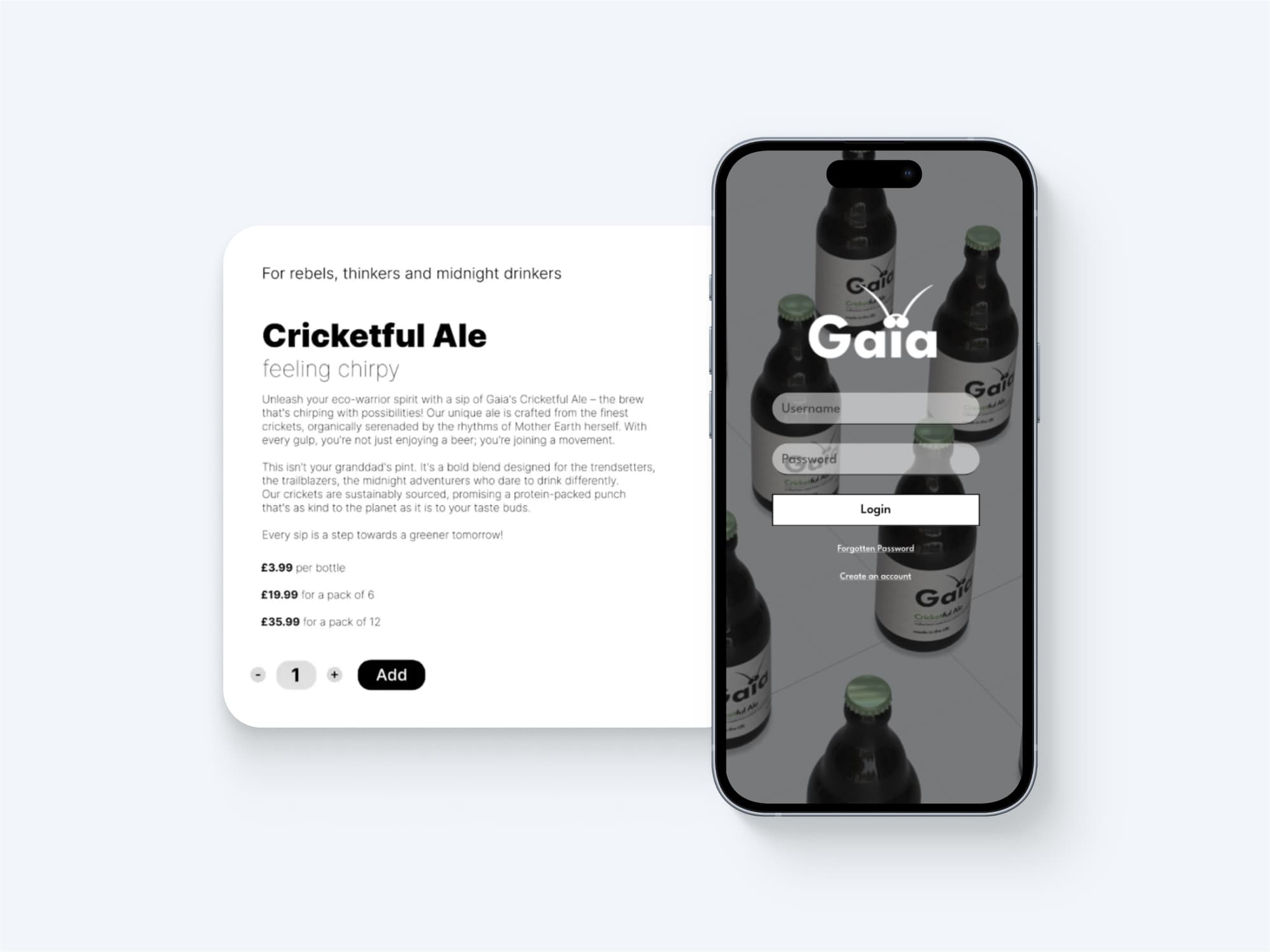 Gaia: Drinks Concept and Strategy